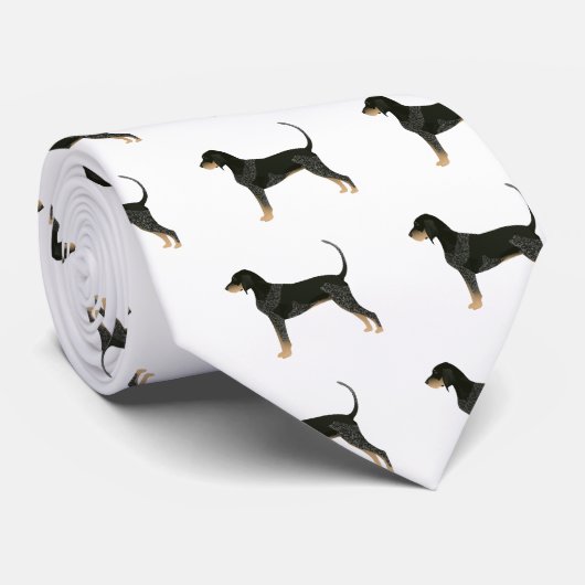 Cravate Bluetick Coonhound Basic Breed Conception personna (Roulé)