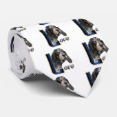 Cravate Bluetick Coonhound Dons (Roulé)