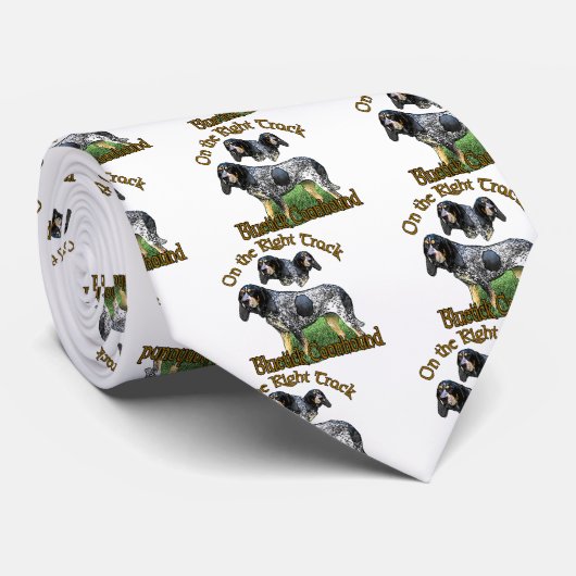 Cravate Bluetick Coonhound Dons (Roulé)
