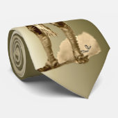 Cravate Bob Cratchit et chant de Noël minuscule de Tim (Roulé)