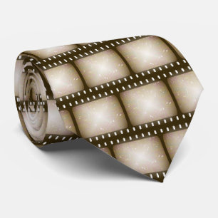 Cravate Bobine de film Grunge Scratched 35mm