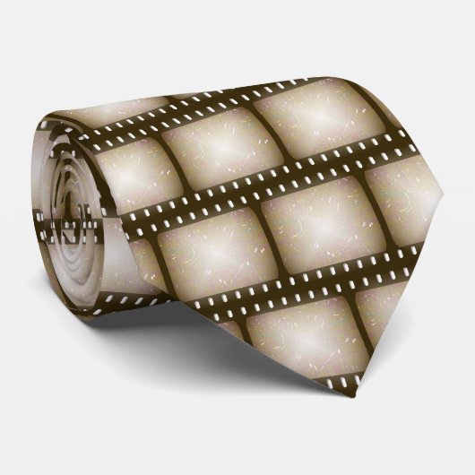 Cravate Bobine de film Grunge Scratched 35mm (Roulé)