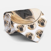 Cravate Boerboel Peinture - Cute Original Chien Art (Roulé)