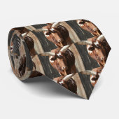 Cravate Boeuf d'Ankole-Watusi avec les klaxons énormes (Roulé)