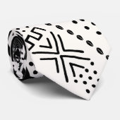 Cravate Bogolan africain imprimé (Roulé)