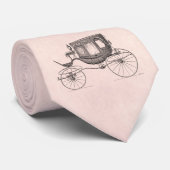 Cravate Boguet antique hippomobile de chariot vintage de (Roulé)