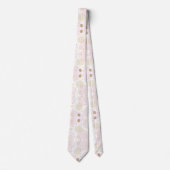 Cravate Boho Astrologie Gold Motif céleste (Devant)