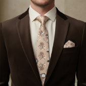 Cravate Boho Botanical