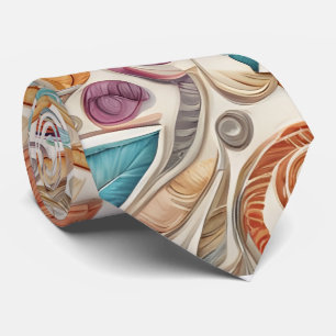 Cravate Boho coloré