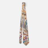 Cravate Boho coloré (Dos)