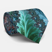 Cravate Boho coloré super Hippie Mandelbrot Fractal Art (Roulé)