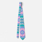 Cravate Boho Dreamin Aqua Rose (Dos)