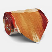 Cravate Boho Eclectique Feather (Roulé)