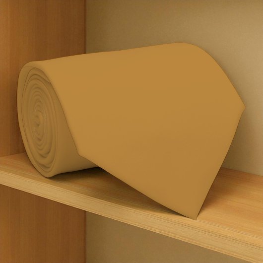 Cravate Boho en terre cuite tendance rétro