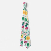 Cravate Boho Fleur sauvage Meadow Floral Design (Dos)