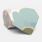 Cravate Boho Flower Floral Custom – Elegant Fashion (Roulé)