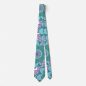 Cravate Boho Mandala Flower coloré Retro Motif Super (Devant)