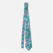 Cravate Boho Mandala Flower coloré Retro Motif Super (Dos)