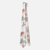 Cravate BOHO Motif esthétique A11 (Devant)