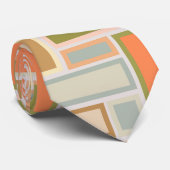 Cravate Boho Rectangles (Roulé)