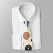 Cravate Bois Abstrait (Attaché)