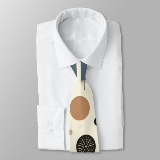 Cravate Bois Abstrait (Attaché)