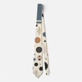 Cravate Bois Abstrait (Devant)