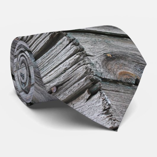Cravate Bois ancien dynamique (Roulé)
