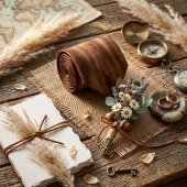 Cravate Bois rustique veiné