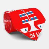 Cravate Boissons de thé britanniques classiques (Roulé)