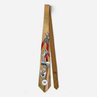 Cravate Boîte à outils de l'entrepreneur Handyman Necktie