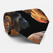 Cravate Boîte photo Chien personnalisé Chien Chien Chien C (Roulé)