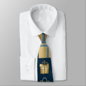 Cravate boîtes de Noël nouées (Attaché)