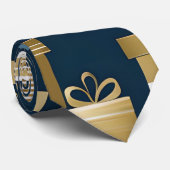 Cravate boîtes de Noël nouées (Roulé)