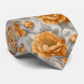 Cravate Bold Dads Fathers Day Gifts Peonies (Roulé)