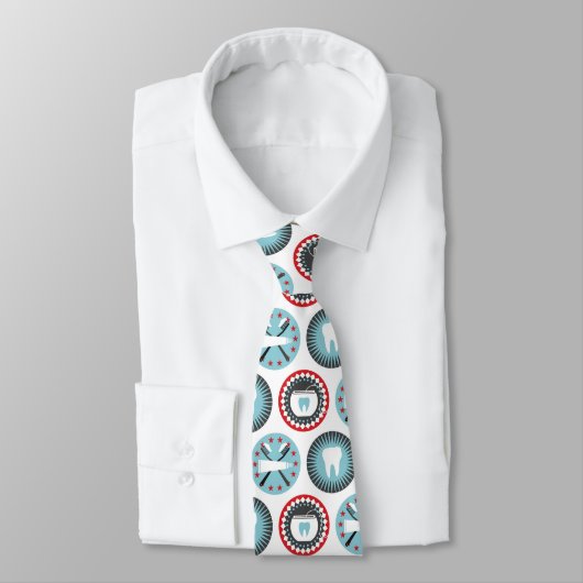 Cravate Bold Dentistry Pattern (Attaché)