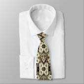 Cravate Bold Leopard Tie | Perfect for a Night on the Town (Attaché)