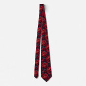 Cravate Bold Mens Accessories Peonies Floral (Dos)