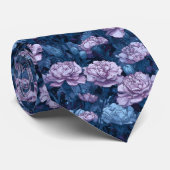 Cravate Bold Menswear Ties Carnation Flower (Roulé)