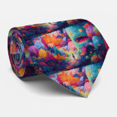 Cravate Bold Rules: A Clear, Striking Message (Roulé)