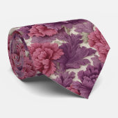 Cravate Bold Valentine Gifts For Husband Peonies (Roulé)