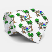 Cravate Bon à rien de plage (Roulé)