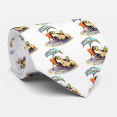 Cravate Bon à rien de plage (Roulé)