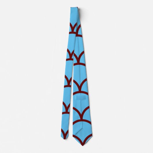 Cravate bon marché ocean vibes mermaid (Dos)