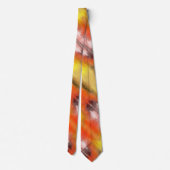 Cravate Bonbons Artistiques Couleurs de maïs Art Abstrait (Dos)