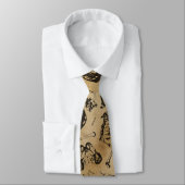 Cravate Bone Anatomy Archeology Design (Attaché)