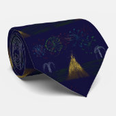 Cravate Bonfire Night Tie (Roulé)