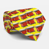 Cravate Bongo Drums Necktie (Roulé)