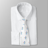 Cravate Bonhomme de neige jongleur animateur (Attaché)