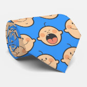 Cravate Bonjour bébé ! (Roulé)